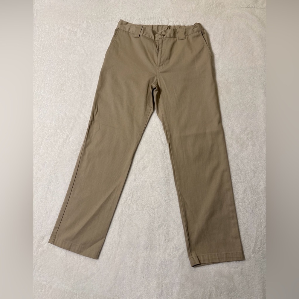 Boys Khaki Pants - Size 16 - EUC Adjustable Waist - School Pants